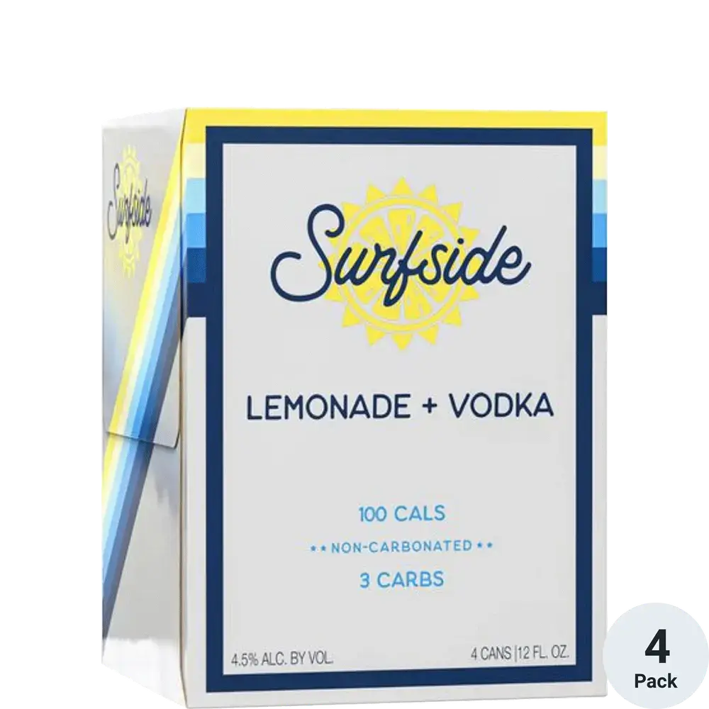 Surfside Lemonade & Vodka 4 Pack