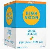 High Noon Pineapple 4 Pack