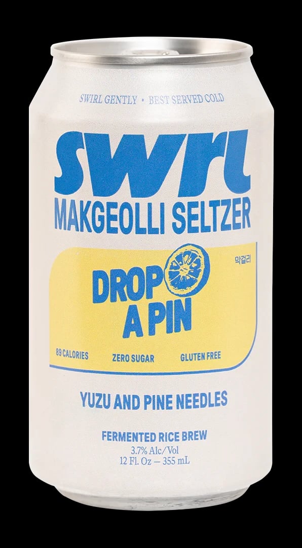 Swrl Drop A Pin  Makgeolli Seltzer 4 Pack